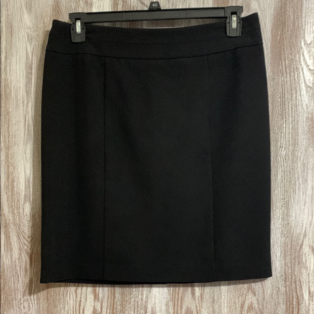 Black Mini Pencil Skirt for Work